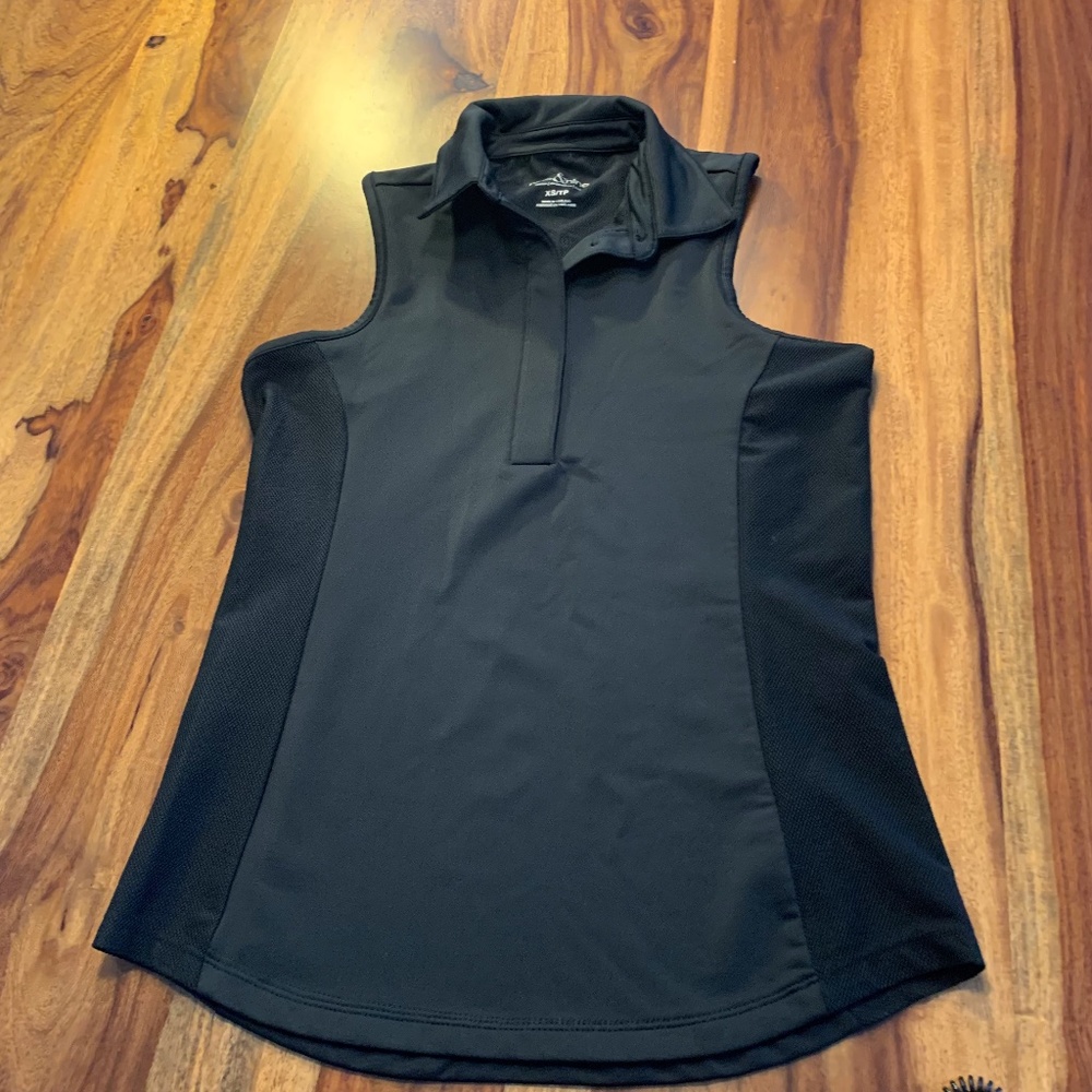 Nine&Nine Black Golf Top Size XS